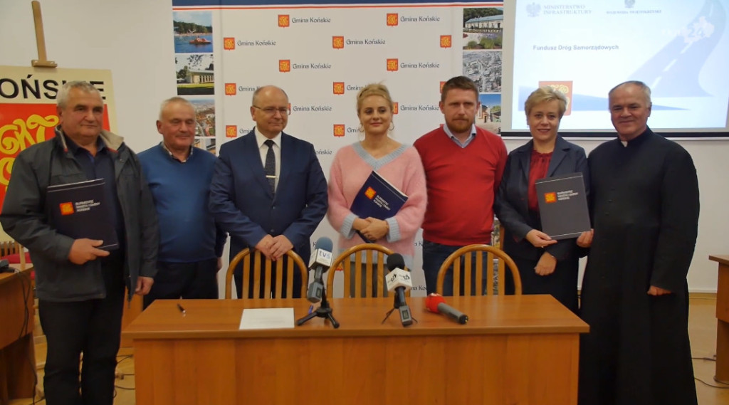 Końskie: Ruszają przebudowy pierwszych dróg z wielkim dofinansowaniem [wideo]
