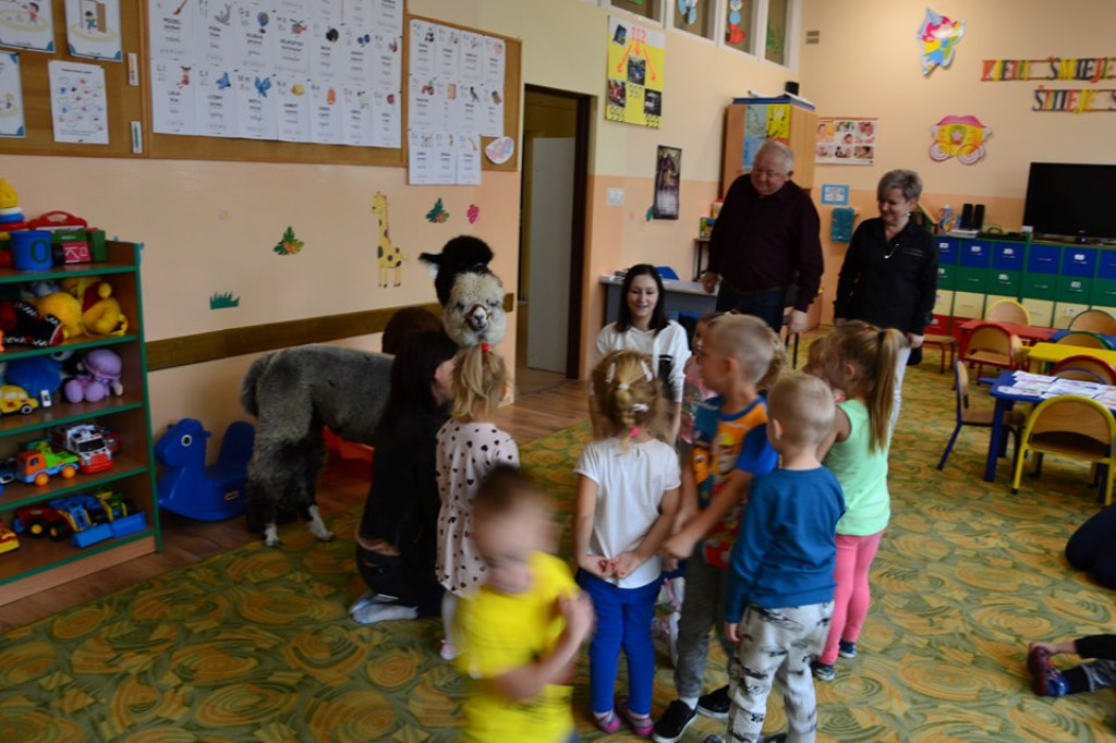 Niezwykli goście w Przedszkolu w Rogowie [zdjęcia]