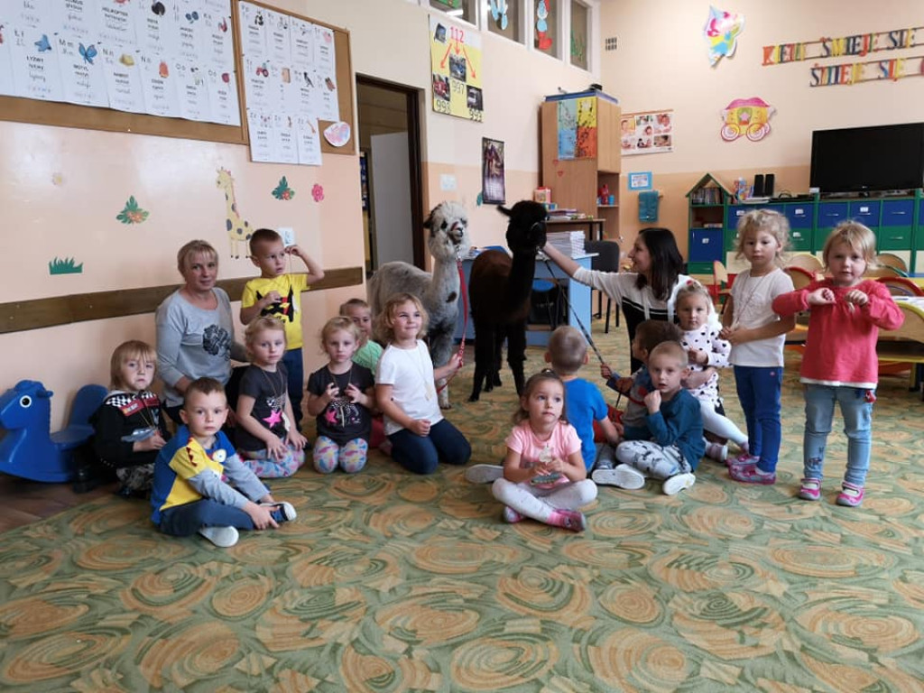Niezwykli goście w Przedszkolu w Rogowie [zdjęcia]
