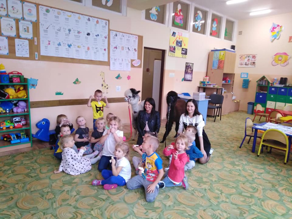 Niezwykli goście w Przedszkolu w Rogowie [zdjęcia]