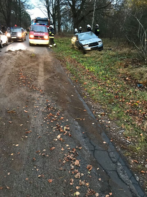 Skoda dachowała na prostej drodze! [foto]