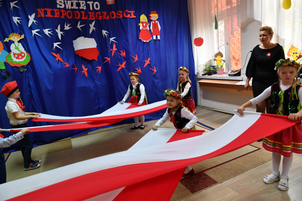 Przedszkola pamiętają o Święcie Niepodległości [fotogaleria]