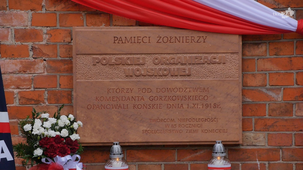 WIDEO: Konecczanie świętowali Dzień Niepodległości