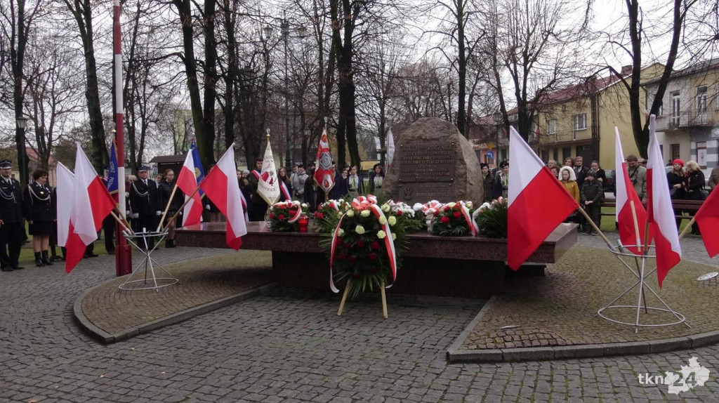 Wideo: Radoszyczanie uczcili 101. rocznicę odzyskania przez Polskę niepodległości
