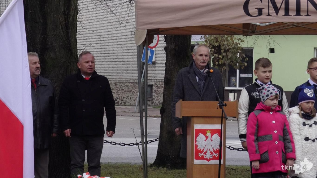 Wideo: Radoszyczanie uczcili 101. rocznicę odzyskania przez Polskę niepodległości