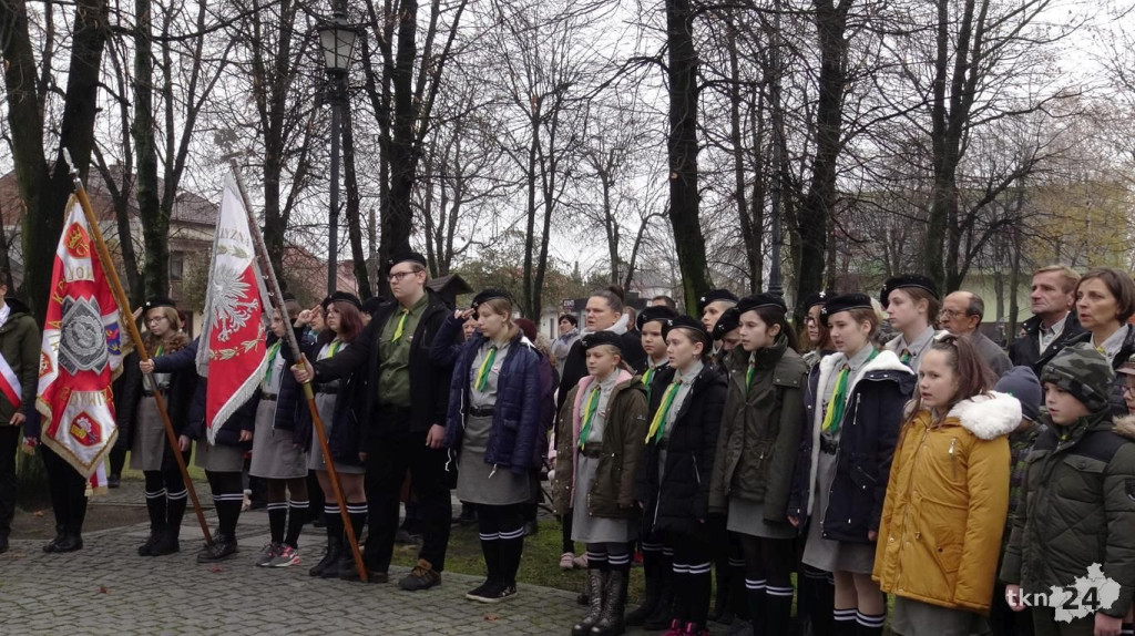 Wideo: Radoszyczanie uczcili 101. rocznicę odzyskania przez Polskę niepodległości