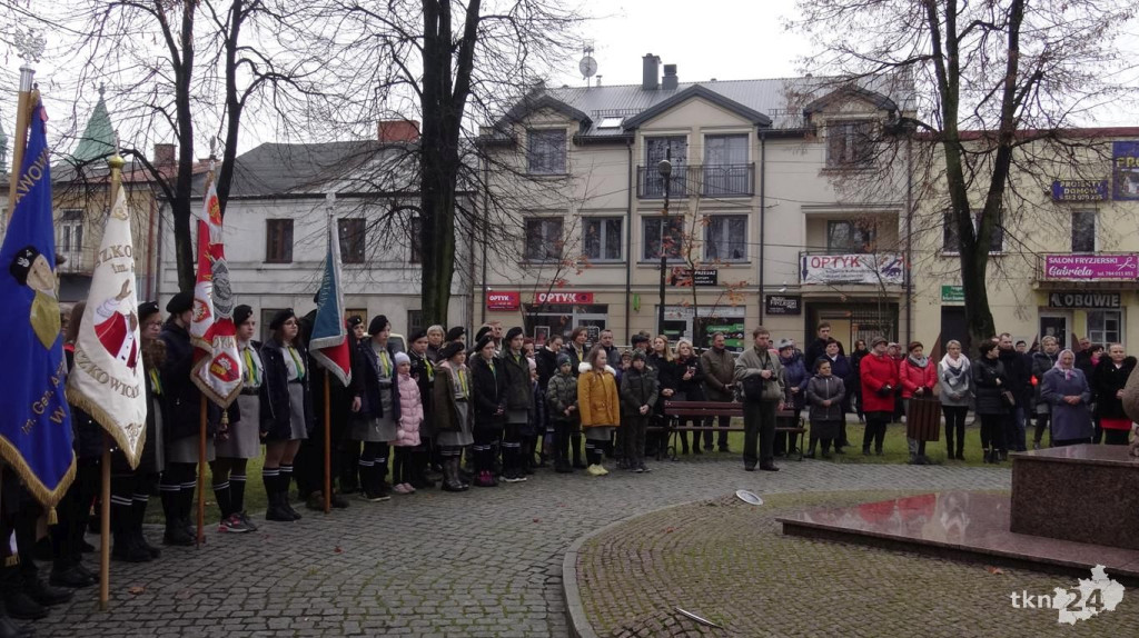 Wideo: Radoszyczanie uczcili 101. rocznicę odzyskania przez Polskę niepodległości