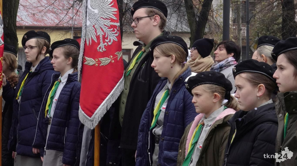 Wideo: Radoszyczanie uczcili 101. rocznicę odzyskania przez Polskę niepodległości
