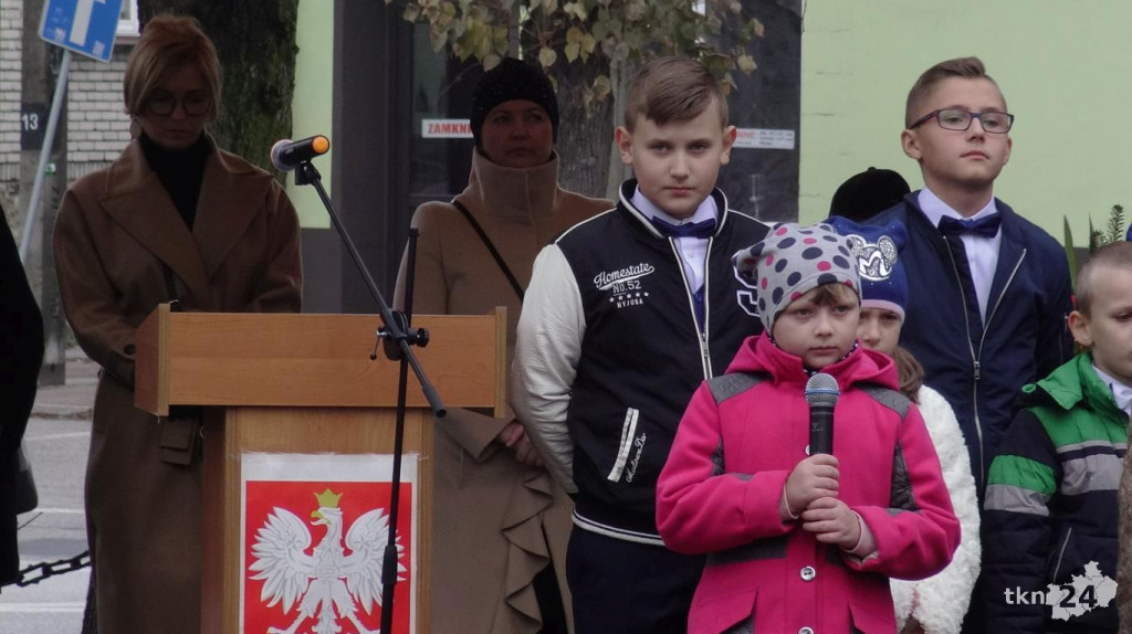 Wideo: Radoszyczanie uczcili 101. rocznicę odzyskania przez Polskę niepodległości
