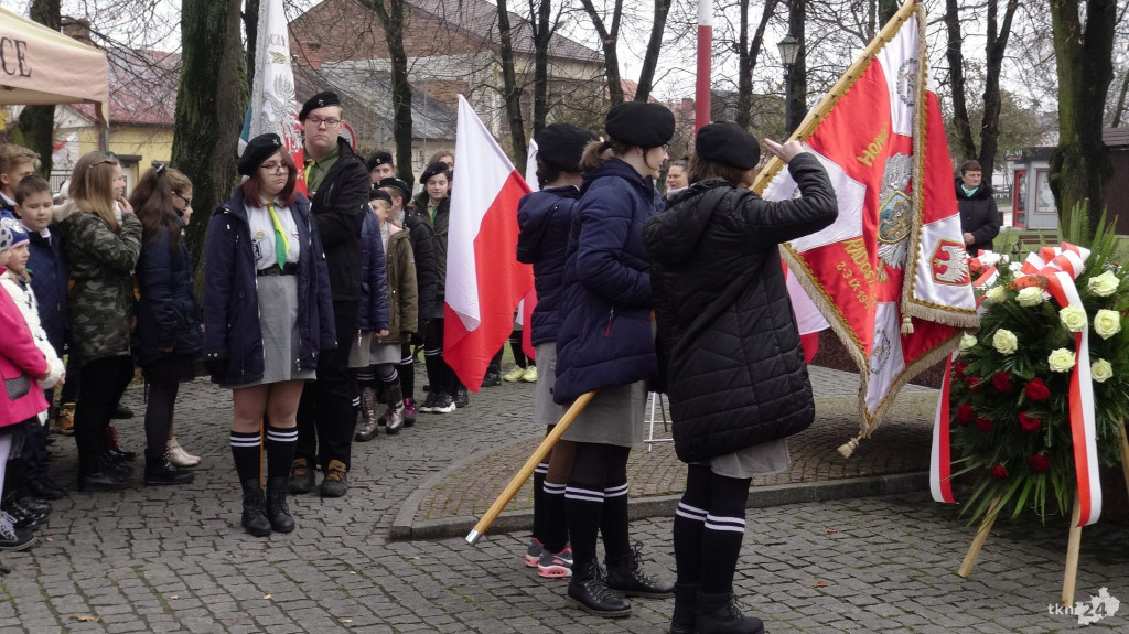Wideo: Radoszyczanie uczcili 101. rocznicę odzyskania przez Polskę niepodległości