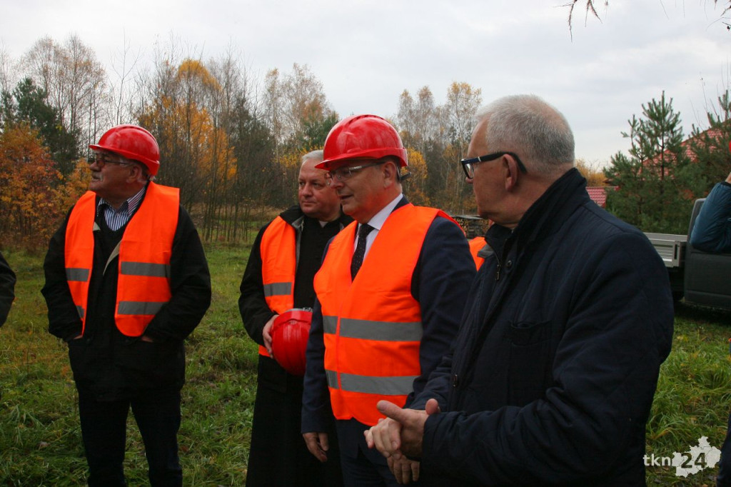 Symboliczne rozpoczęcie budowy ulicy Wschodniej w Rogowie [wideo, zdjęcia]