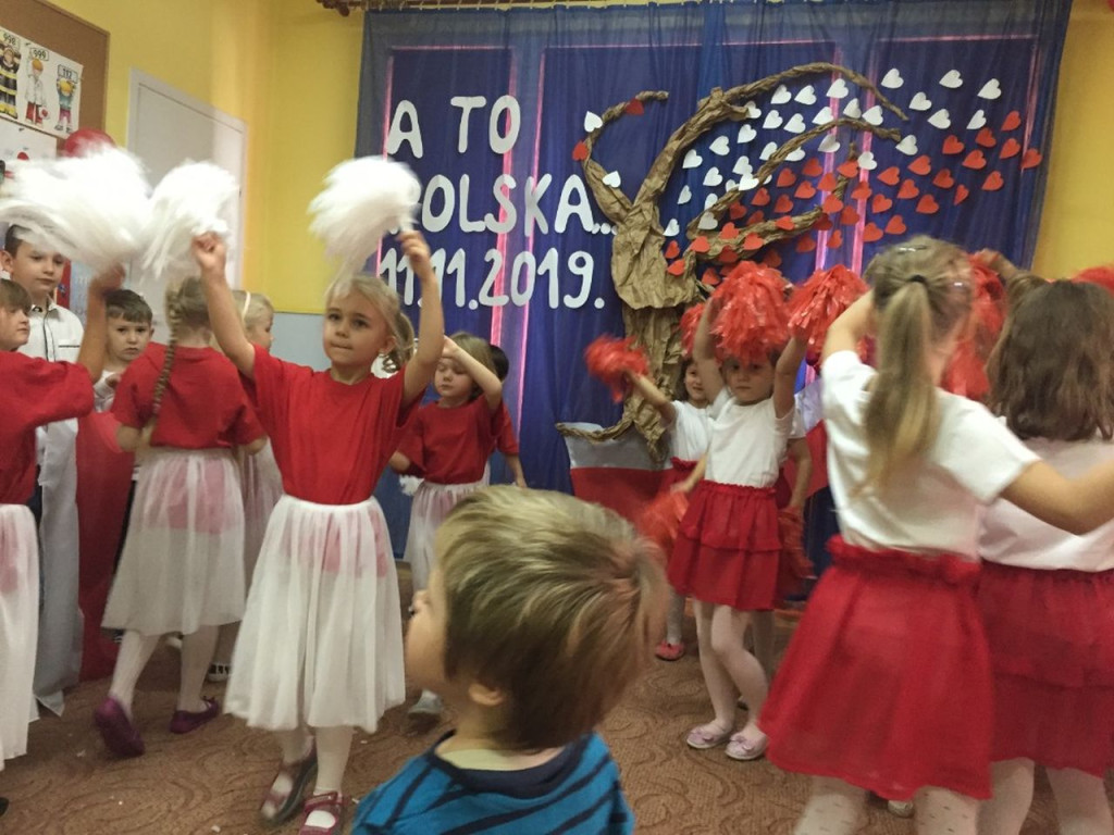 Obchody Święta Niepodległości w Przedszkolu nr 1 w Końskich [zdjęcia]