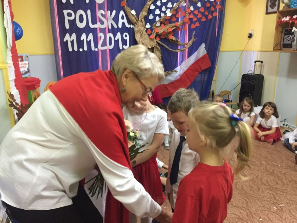 Obchody Święta Niepodległości w Przedszkolu nr 1 w Końskich [zdjęcia]