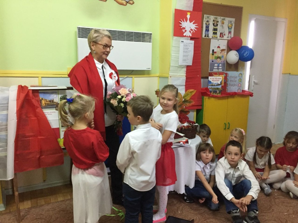 Obchody Święta Niepodległości w Przedszkolu nr 1 w Końskich [zdjęcia]