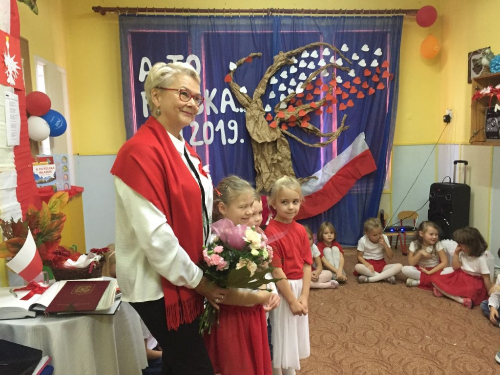 Obchody Święta Niepodległości w Przedszkolu nr 1 w Końskich [zdjęcia]
