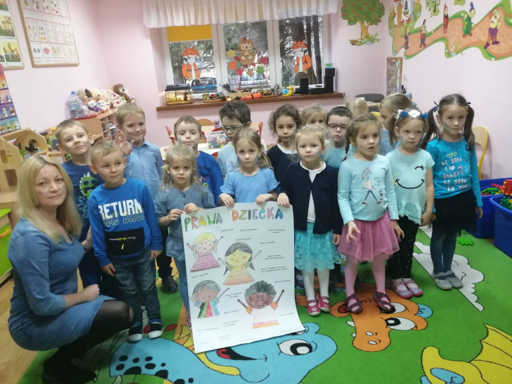 Przedszkolaki obchodziły Międzynarodowy Dzień Praw Dziecka! [zdjęcia]