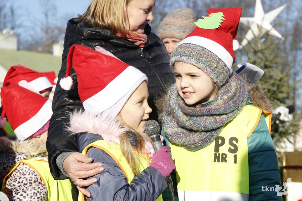 Choinka w Końskich już mieni się światłami! [fotorelacja]