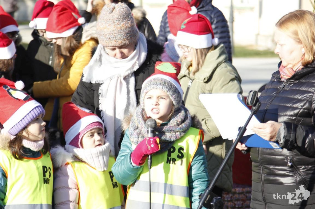 Choinka w Końskich już mieni się światłami! [fotorelacja]