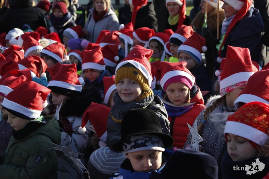 Choinka w Końskich już mieni się światłami! [fotorelacja]