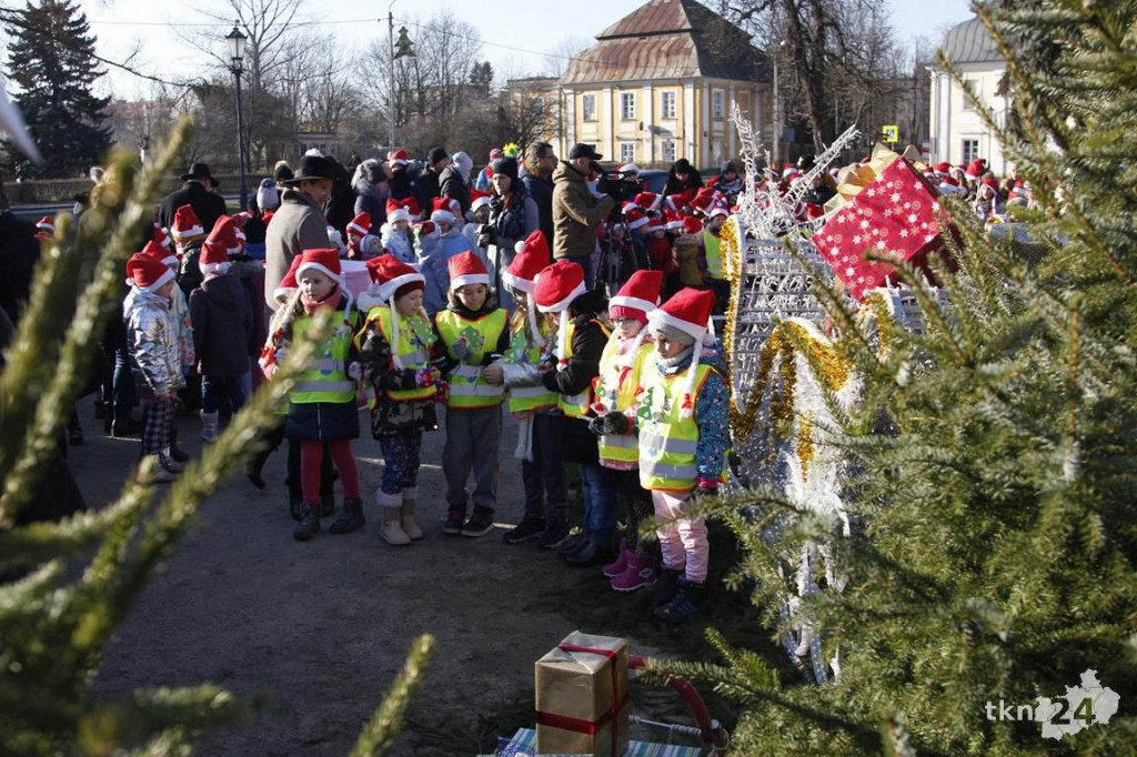 Choinka w Końskich już mieni się światłami! [fotorelacja]