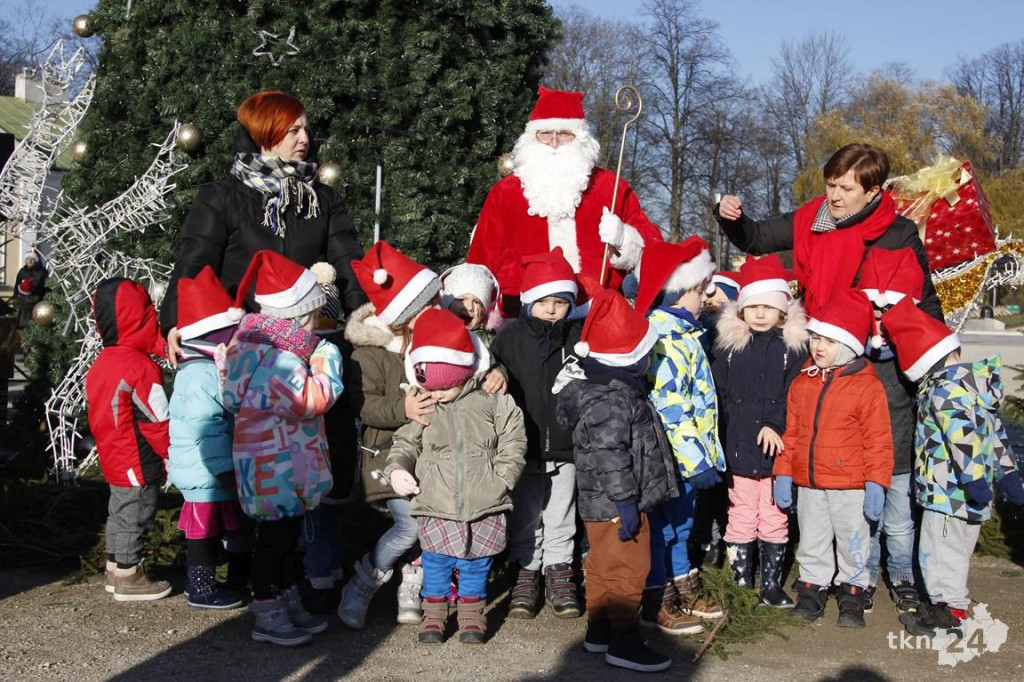 Choinka w Końskich już mieni się światłami! [fotorelacja]