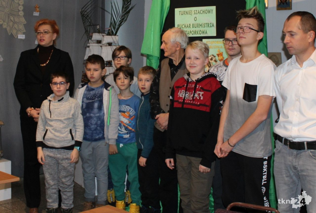 Mistrz Szachownicy 2019. Turniej Szachowy o Puchar Burmistrza Stąporkowa [zdjęcia]