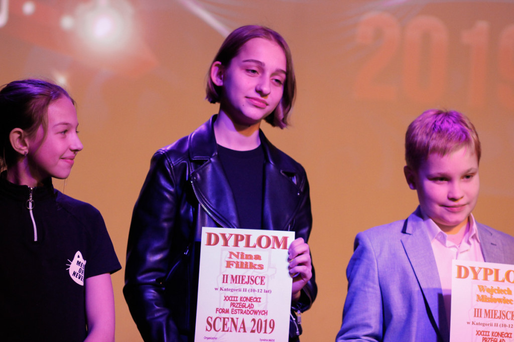 Kunszt wokalny i plastyczny na XXIII Przeglądzie Form Estradowych Scena 2019