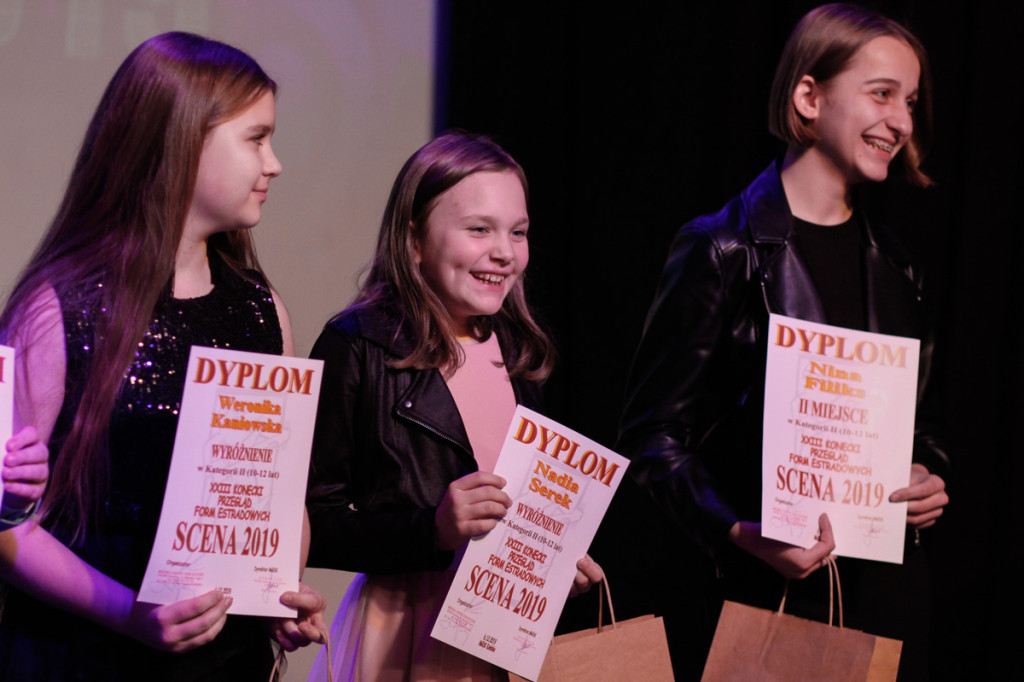 Kunszt wokalny i plastyczny na XXIII Przeglądzie Form Estradowych Scena 2019