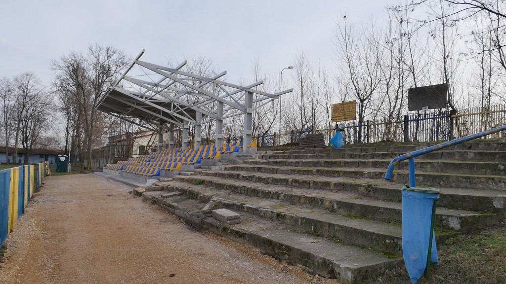 Kończą się prace nad drugim etapem krytej trybuny na stadionie Neptuna [wideo, zdjęcia]