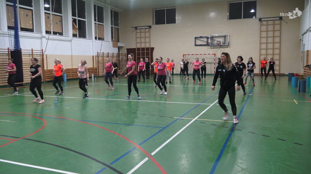 Maraton fitnessu i zumby w Miedzierzy z okazji WOŚP [wideo, zdjęcia]