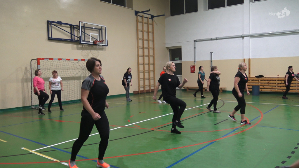 Maraton fitnessu i zumby w Miedzierzy z okazji WOŚP [wideo, zdjęcia]