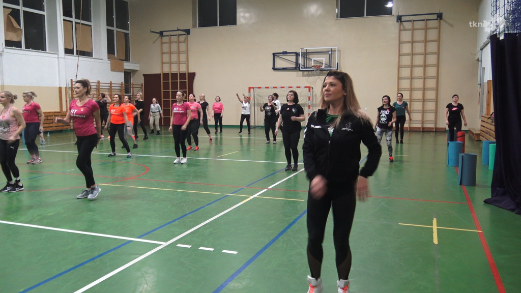 Maraton fitnessu i zumby w Miedzierzy z okazji WOŚP [wideo, zdjęcia]