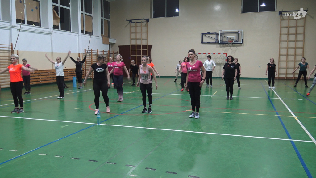 Maraton fitnessu i zumby w Miedzierzy z okazji WOŚP [wideo, zdjęcia]