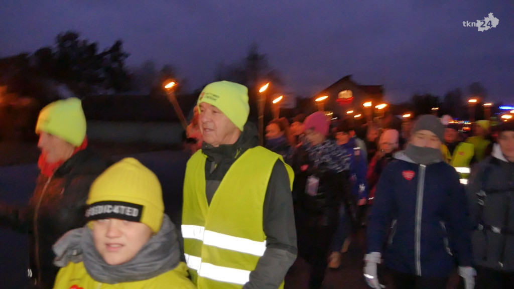 Rajd z pochodniami dla WOŚP w Cisowniku! [wideo, zdjęcia]
