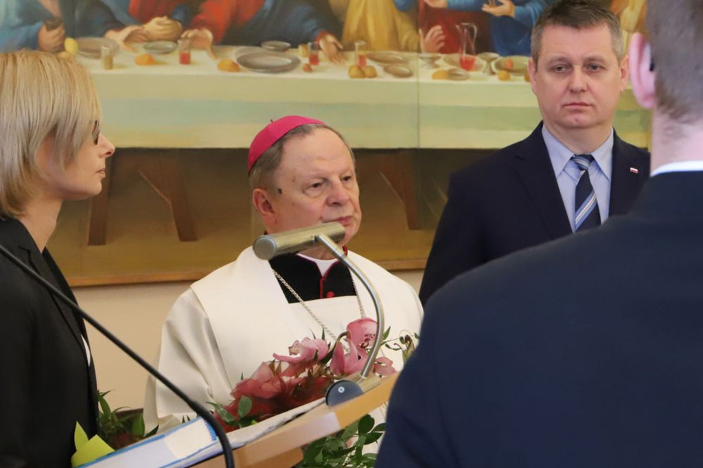Koneccy włodarze na noworocznym spotkaniu u biskupa [zdjęcia]