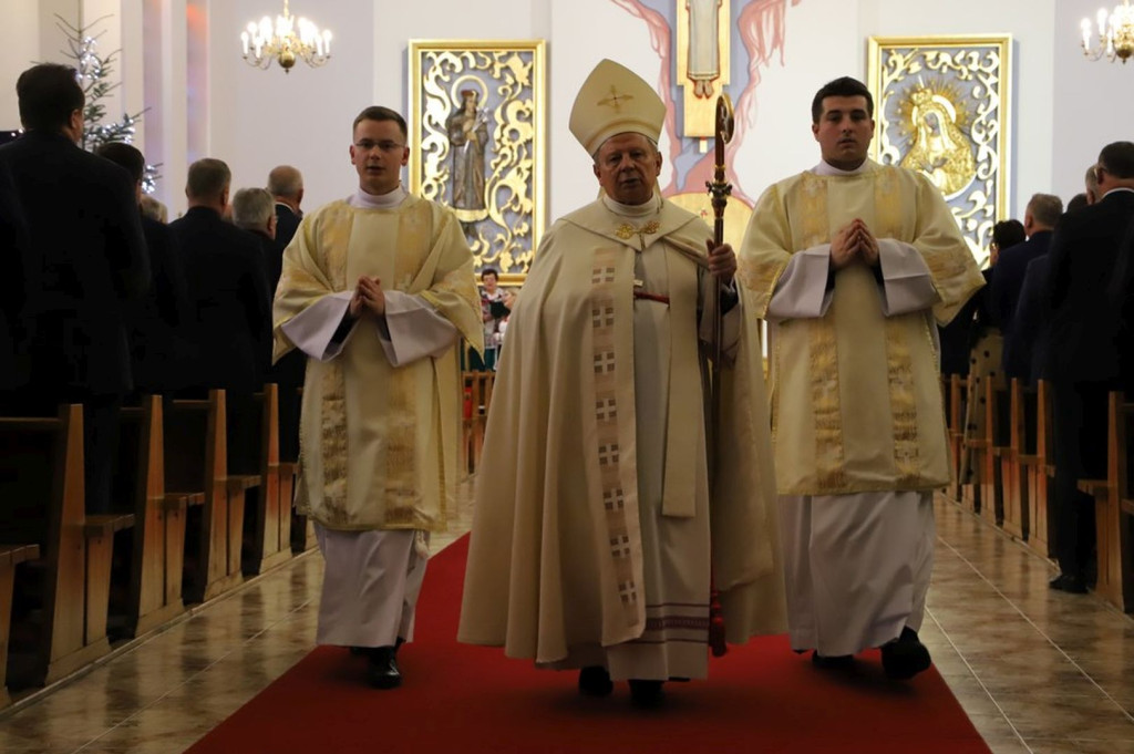 Koneccy włodarze na noworocznym spotkaniu u biskupa [zdjęcia]