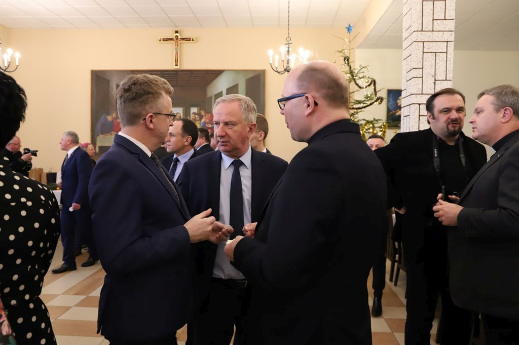Koneccy włodarze na noworocznym spotkaniu u biskupa [zdjęcia]