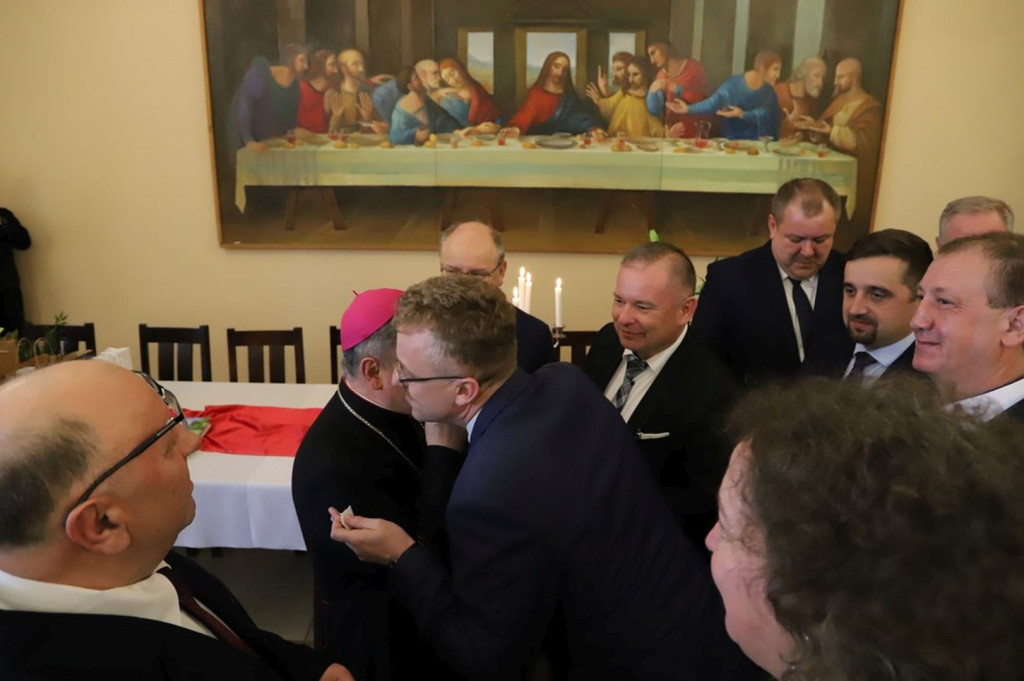 Koneccy włodarze na noworocznym spotkaniu u biskupa [zdjęcia]