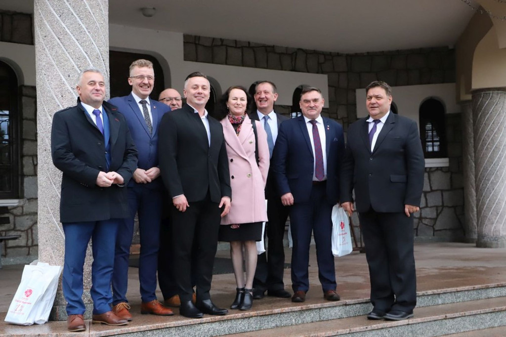 Koneccy włodarze na noworocznym spotkaniu u biskupa [zdjęcia]