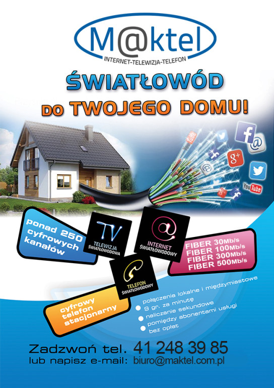 Usługi światłowodowe w Końskich. Szczegółowe informacje [wideo]