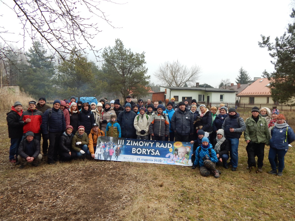 Wędrowali na trasie Zimowego Rajdu Borysa [zdjęcia]