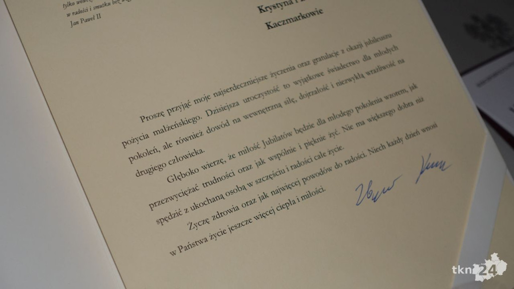 Piękne złote gody z koncertem tenorów w Fałkowie [wideo, zdjęcia]