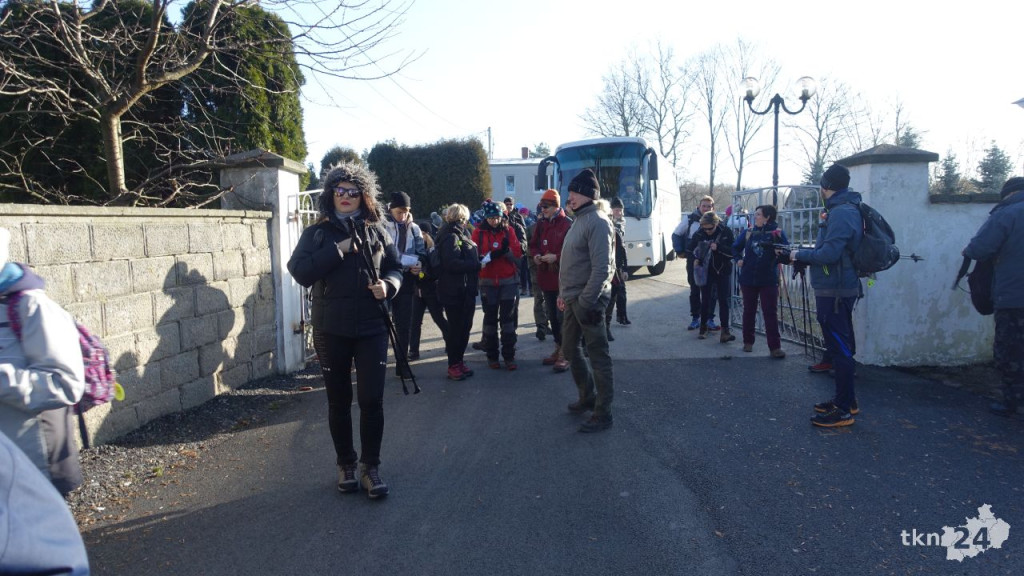 W mrozie maszerowali na 25 kilometrów. Mnóstwo uczestników rajdu [wideo, zdjęcia]
