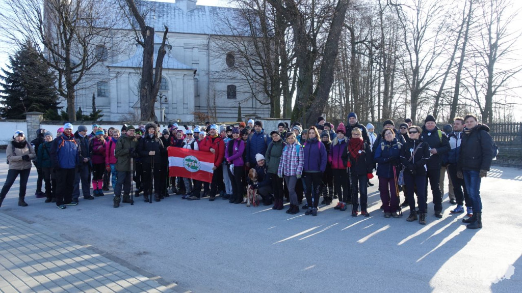 W mrozie maszerowali na 25 kilometrów. Mnóstwo uczestników rajdu [wideo, zdjęcia]