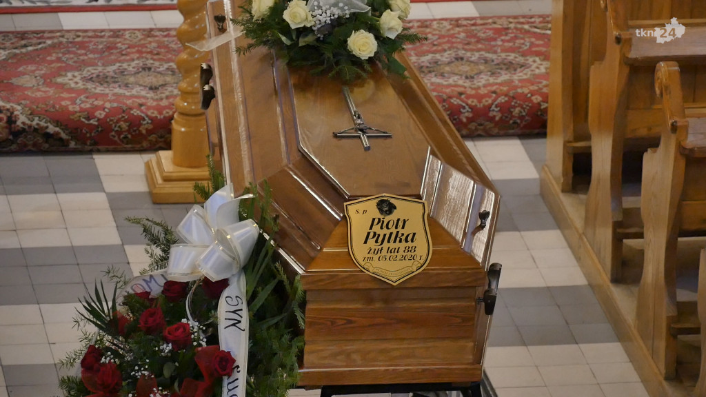 Ostatnie pożegnanie wybitnego koneckiego sportowca Piotra Pytki [wideo, zdjęcia]