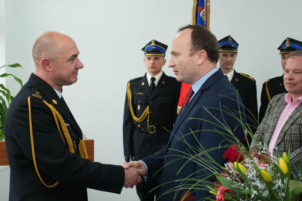 Komendant Straży Pożarnej z Końskich odszedł na emeryturę [zdjęcia]