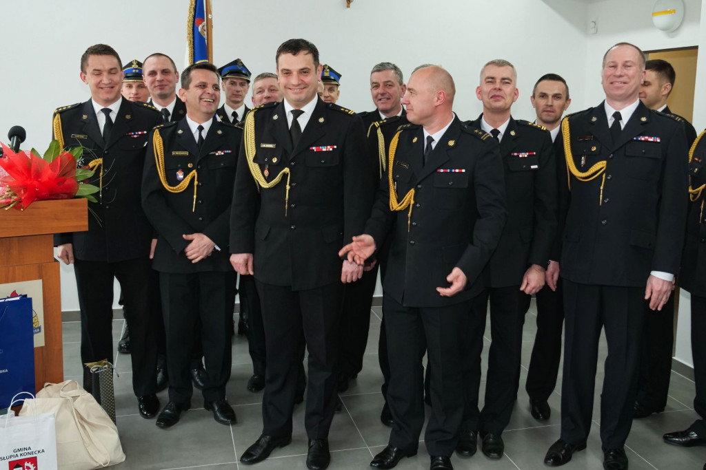 Komendant Straży Pożarnej z Końskich odszedł na emeryturę [zdjęcia]