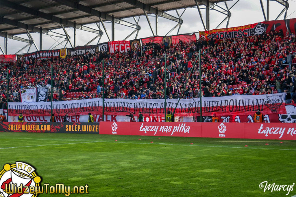 Koneccy fani Widzewa Łódź zabrali dzieci z powiatu na mecz [zdjęcia]