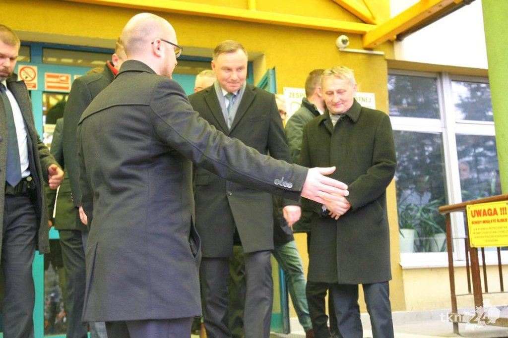Andrzej Duda w Końskich. Mnóstwo osób chciało spotkać się z Prezydentem [fotorelacja]