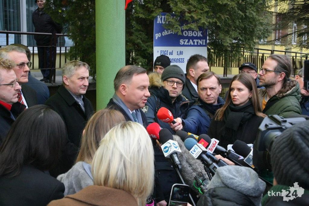 WIDEO: Prezydent Andrzej Duda w Końskich